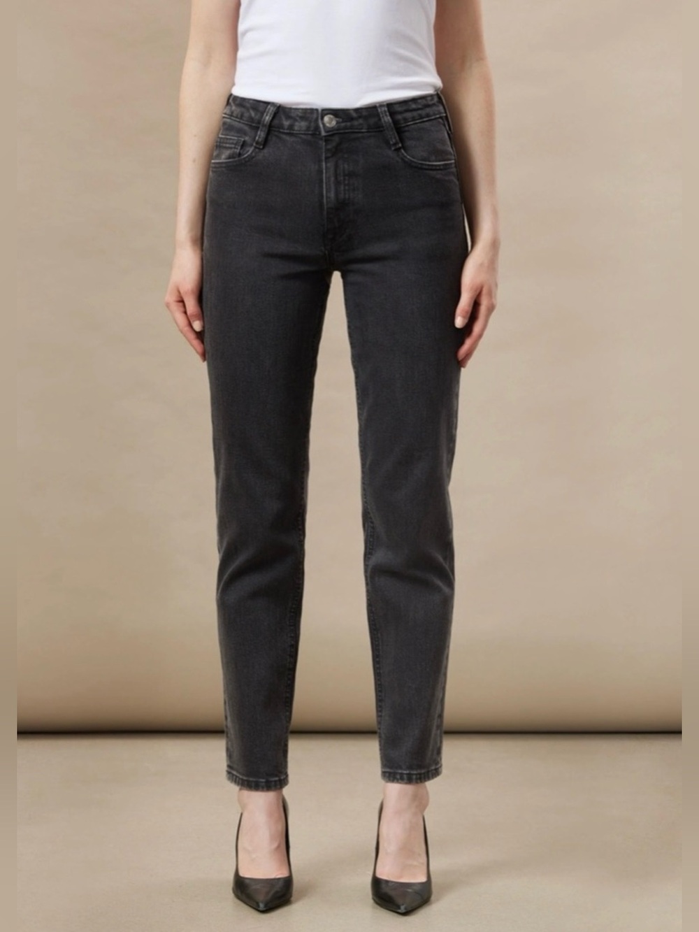 Frank and Oak Cyndi Jeans- Black High Rise 🔥NWT🔥